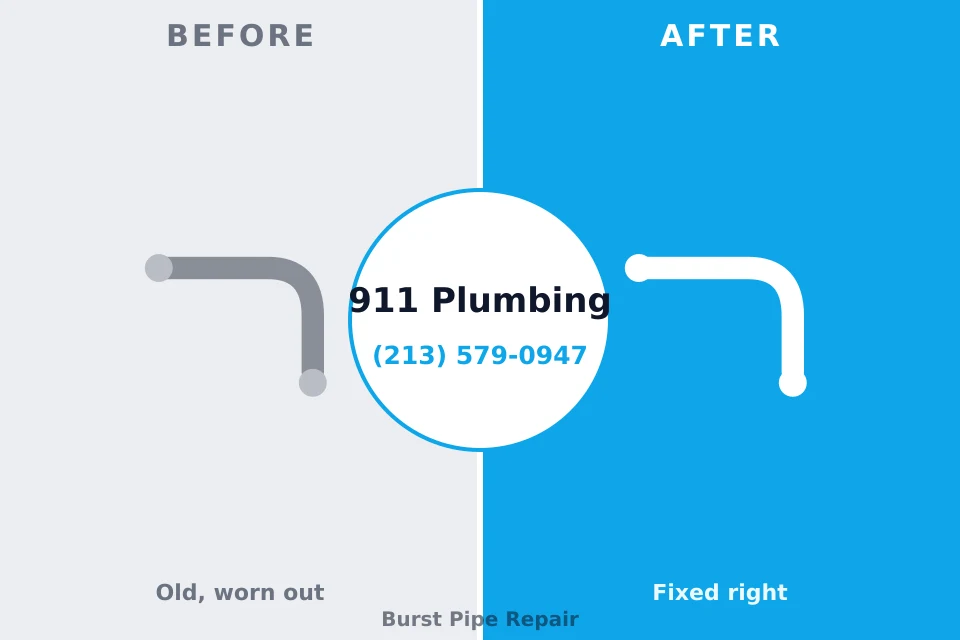 Before and after: plumbing company York, NE